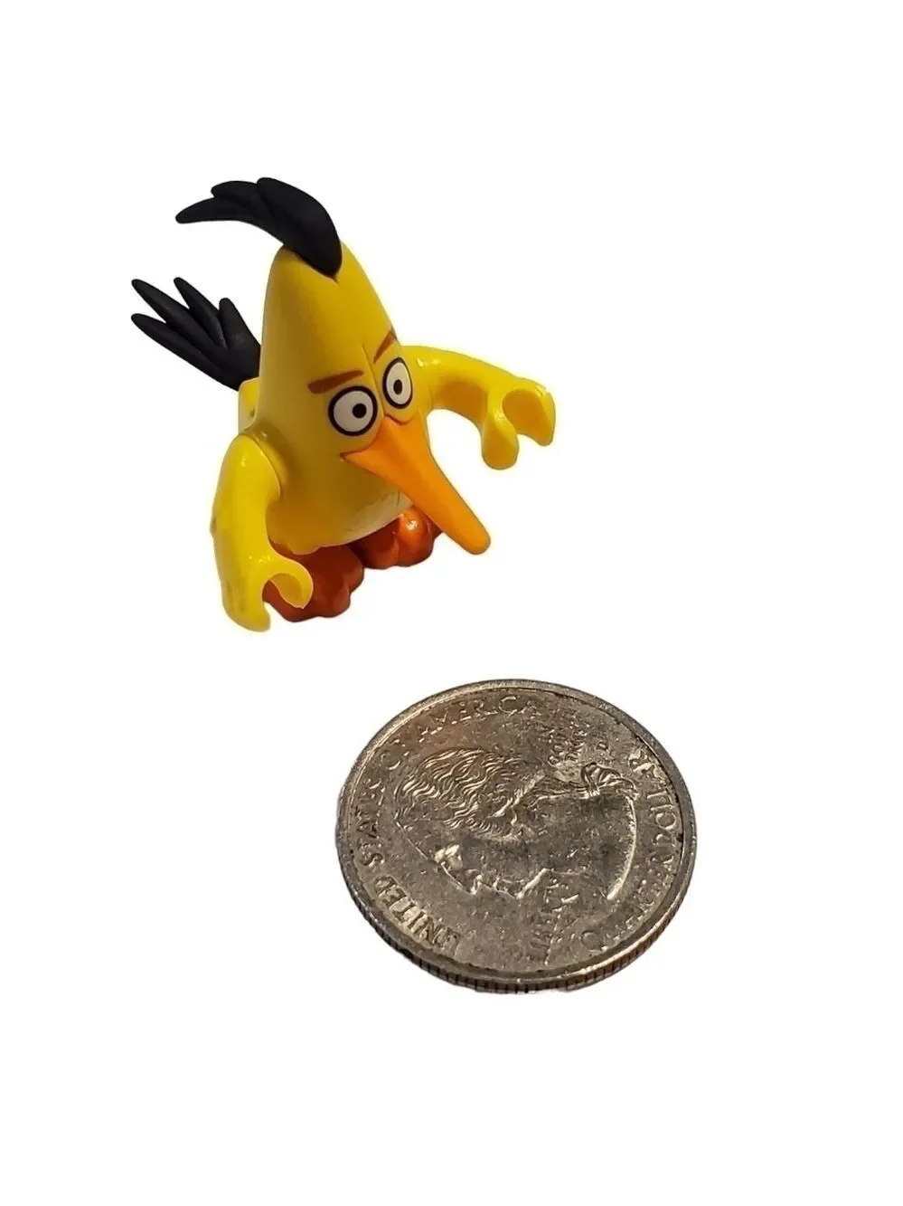 Angry Birds Lego Chuck bird yellow mini figure miniature replacement